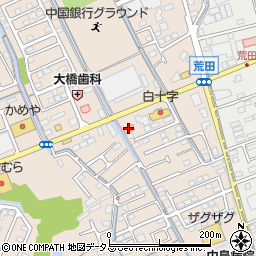 セブンイレブン岡山妹尾店周辺の地図
