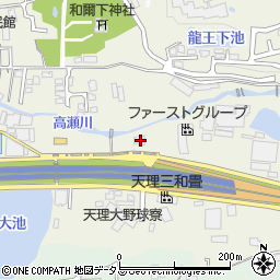 奈良県天理市櫟本町3153周辺の地図