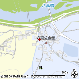 岡山県倉敷市真備町服部4周辺の地図