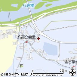 岡山県倉敷市真備町服部83周辺の地図