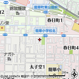 ヤマト運輸八尾太子堂センター周辺の地図