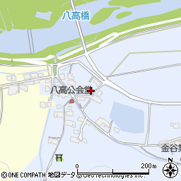 岡山県倉敷市真備町服部85周辺の地図