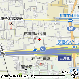 奈良県天理市櫟本町3099周辺の地図