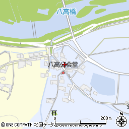 岡山県倉敷市真備町服部89周辺の地図