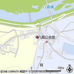 岡山県倉敷市真備町服部3周辺の地図