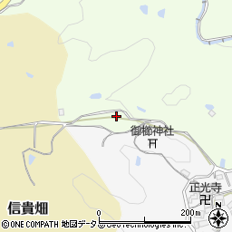 奈良県生駒郡平群町越木塚862周辺の地図