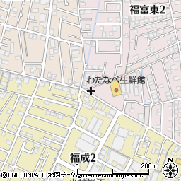 アローズカーサモノプラス福富東Ｄ周辺の地図