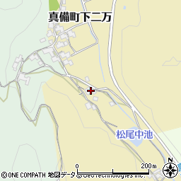岡山県倉敷市真備町下二万2439周辺の地図