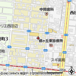 大阪学芸周辺の地図