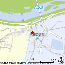 岡山県倉敷市真備町服部1周辺の地図