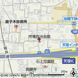 奈良県天理市櫟本町3075周辺の地図