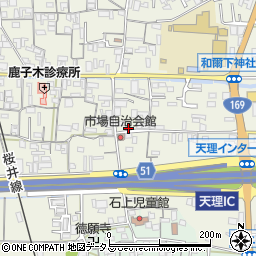 奈良県天理市櫟本町3073周辺の地図