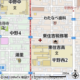 駒川モータース周辺の地図