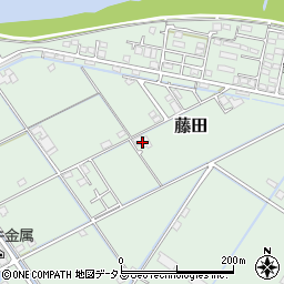 岡山県岡山市南区藤田702周辺の地図