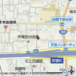 奈良県天理市櫟本町3056周辺の地図