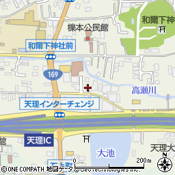 奈良県天理市櫟本町3010周辺の地図