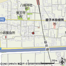 奈良県天理市櫟本町705周辺の地図