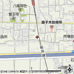 奈良県天理市櫟本町728周辺の地図