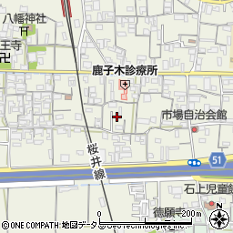 奈良県天理市櫟本町740周辺の地図