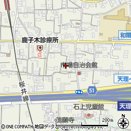 奈良県天理市櫟本町766周辺の地図