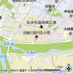 名張市旧細川邸やなせ宿周辺の地図