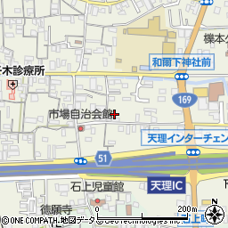 奈良県天理市櫟本町3054周辺の地図