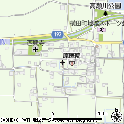 横田町公民館周辺の地図