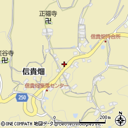 奈良県生駒郡平群町信貴畑1204周辺の地図