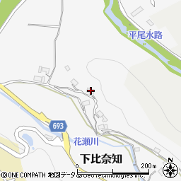 三重県名張市下比奈知319-1周辺の地図