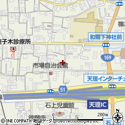 奈良県天理市櫟本町3057周辺の地図
