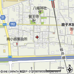 奈良県天理市櫟本町687周辺の地図