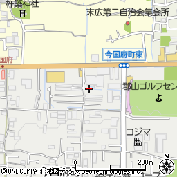十一屋商事株式会社　奈良支店周辺の地図