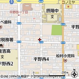 レオネクストミヤマ周辺の地図