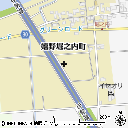 三重県松阪市嬉野堀之内町周辺の地図