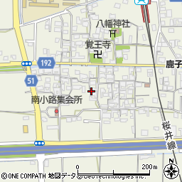 奈良県天理市櫟本町671周辺の地図