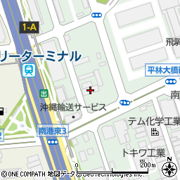 株式会社ＮＢＳロジソル大阪営業所周辺の地図