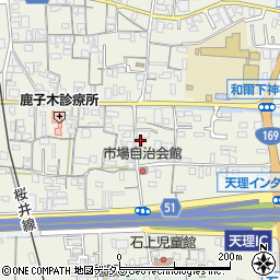 奈良県天理市櫟本町3069周辺の地図