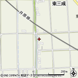 岡山県小田郡矢掛町東三成2021周辺の地図
