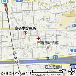 奈良県天理市櫟本町758周辺の地図
