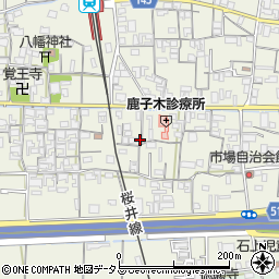 奈良県天理市櫟本町738周辺の地図