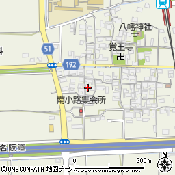 奈良県天理市櫟本町642周辺の地図