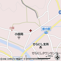 芸陽バス株式会社　小国車庫周辺の地図