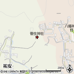 岡山県倉敷市祐安1993周辺の地図