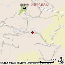 奈良県生駒郡平群町久安寺2380周辺の地図