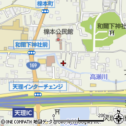 奈良県天理市櫟本町2997周辺の地図