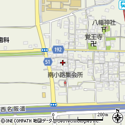 奈良県天理市櫟本町636周辺の地図