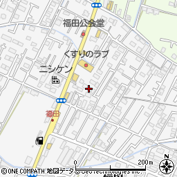 ラ・パルテール福田弐番館周辺の地図
