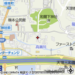 奈良県天理市櫟本町2990周辺の地図