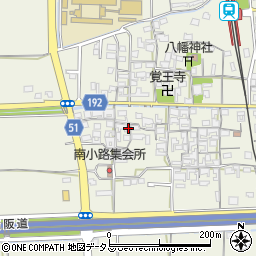 奈良県天理市櫟本町648周辺の地図