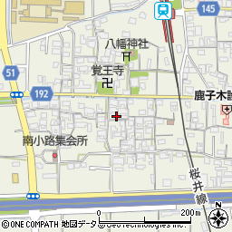 奈良県天理市櫟本町686周辺の地図